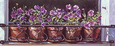 Five Window Pots by Mark Lee Goldberg Pricing Limited Edition Print image