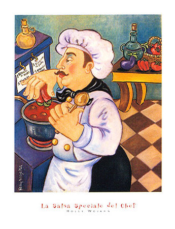 La Salsa Speciale Del Chef by Holly Wojahn Pricing Limited Edition Print image