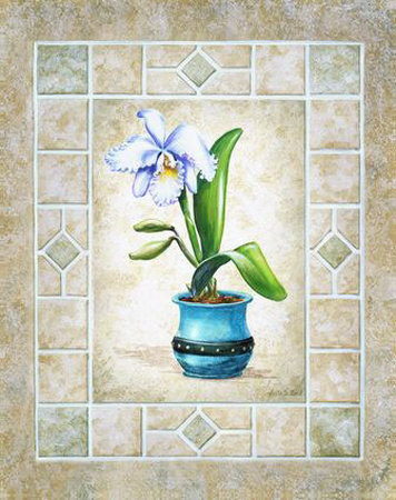 Orchid Blossoms Ii by Anita S. Bice Pricing Limited Edition Print image