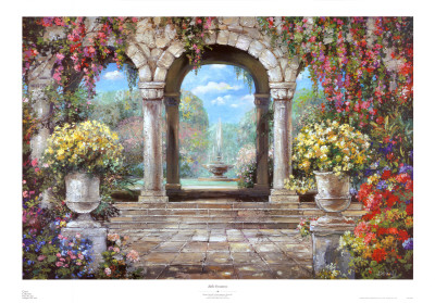 Belle Fontaine by Roger Duvall Pricing Limited Edition Print image
