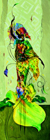 African Dreams Iv by A.W.M. Nour Pricing Limited Edition Print image