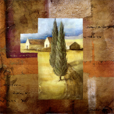 Tuscan Collage Ii by Marie Frederique Pricing Limited Edition Print image