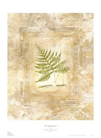 Fern Impressions I by Susan Davies Pricing Limited Edition Print image