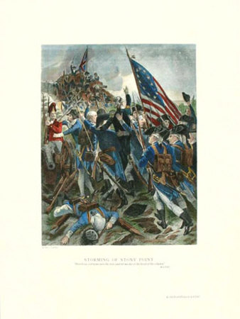 Storming Of Stony Point by Alonzo Chappel Pricing Limited Edition Print image