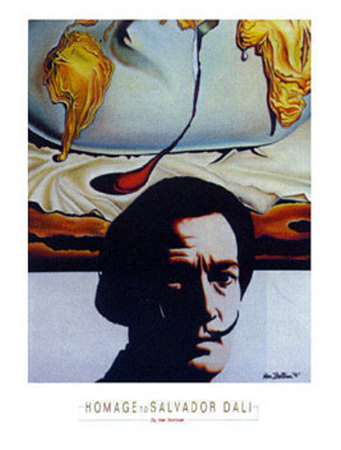 Homage To Dali by Alan Bortman Pricing Limited Edition Print image