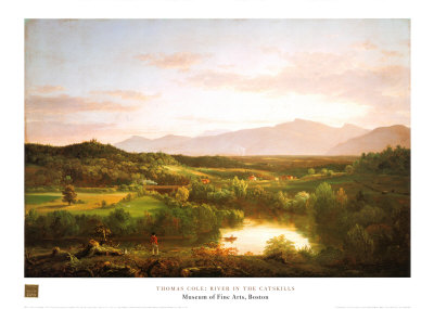 River In The Catskills by Thomas Cole Pricing Limited Edition Print image