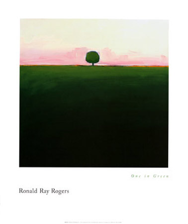 One In Green by Ronald Ray Rogers Pricing Limited Edition Print image