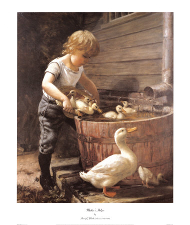 Mother's Helper by Henry G. Plumb Pricing Limited Edition Print image