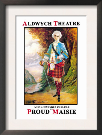 Aldwych Theatre Presents Miss Alexandra Carlisle As Proud Maisie by Sidney Freshfield Pricing Limited Edition Print image