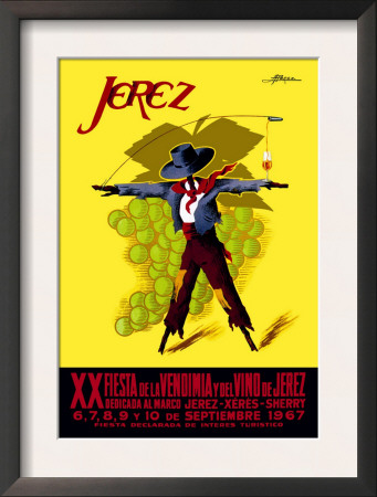 Jerez Fiesta De La Vendimia Xx by Perez Pricing Limited Edition Print image