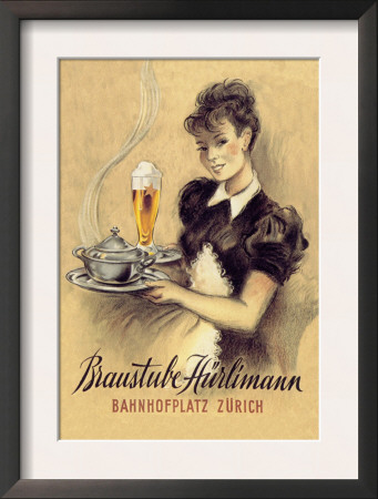 Braustube Hurliman Bahnhofplatz by Hugo Laubi Pricing Limited Edition Print image