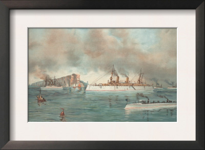 U.S. Navy 2Nd Class Cruisers, 1899 by Werner Pricing Limited Edition Print image