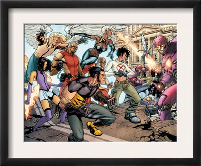 Ultimate X-Men #84 Group: Bishop by Yanick Paquette Pricing Limited Edition Print image