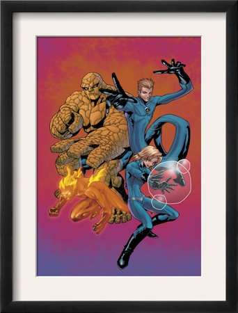 Marvel Age Fantastic Four #7 Cover: Mr. Fantastic by Makoto Natsuki Pricing Limited Edition Print image