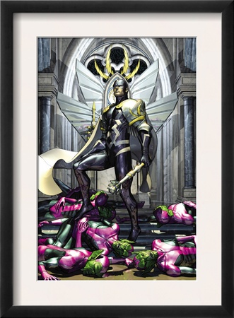Secret Invasion: War Of Kings #1 Cover: Black Bolt by Brandon Peterson Pricing Limited Edition Print image
