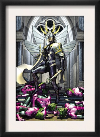 Secret Invasion: War Of Kings #1 Cover: Black Bolt by Brandon Peterson Pricing Limited Edition Print image