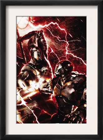War Machine #3 Cover: War Machine And Ares by Francesco Mattina Pricing Limited Edition Print image
