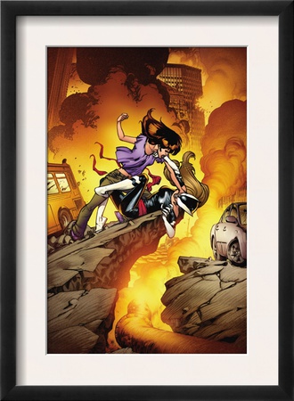 Ultimate Spider-Man #132 Cover: Kitty Pryde, And Mary Jane Watson by Stuart Immonen Pricing Limited Edition Print image