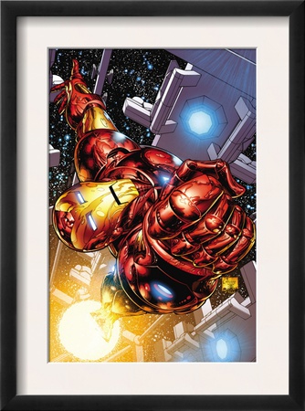 The Invincible Iron Man #1 Cover: Iron Man by Joe Quesada Pricing Limited Edition Print image