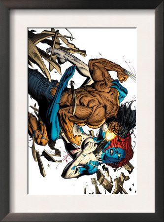 Wolverine #65 Cover: Wolverine And Mystique by Ron Garney Pricing Limited Edition Print image