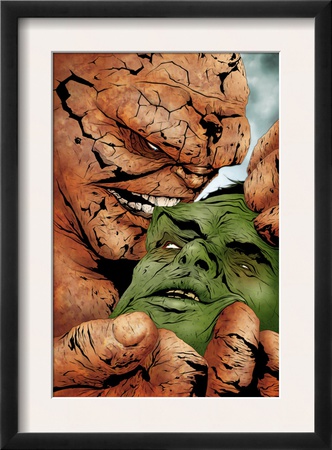 Hulk & Thing: Hard Knocks #2 Cover: Hulk And Thing Swinging by Jae Lee Pricing Limited Edition Print image