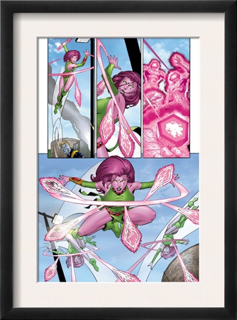 Exiles #52 Cover: Blink Fighting And Flying by Mizuki Sakakibara Pricing Limited Edition Print image