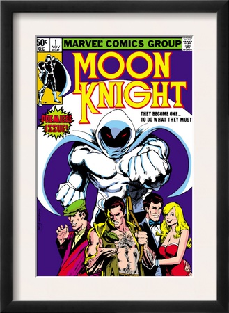 Moon Knight #1 Cover: Moon Knight by Bill Sienkiewicz Pricing Limited Edition Print image