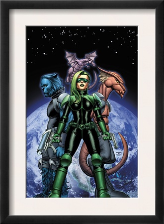 S.W.O.R.D. #1 Cover: Brand, Abigail, Beast And Lockheed by John Cassaday Pricing Limited Edition Print image