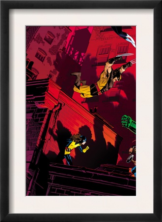 Wolverine: First Class #7 Cover: Wolverine And Shadowcat by Michael Golden Pricing Limited Edition Print image