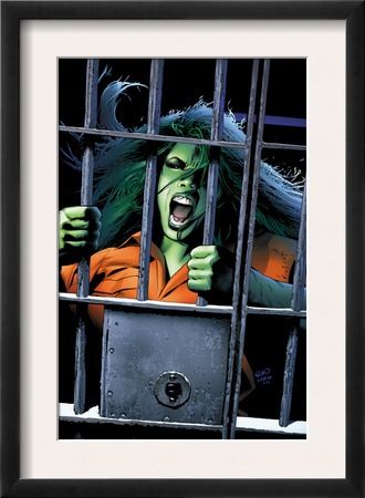 She-Hulk #28 Cover: She-Hulk by Greg Land Pricing Limited Edition Print image