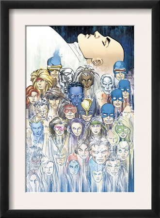 X-Men: Legacy #208 Group: X-Men by John Romita Jr. Pricing Limited Edition Print image