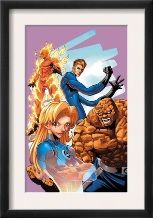 Marvel Age Fantastic Four #9 Cover: Mr. Fantastic by Makoto Natsuki Pricing Limited Edition Print image