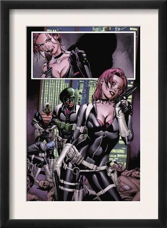 Captain America #28 Group: Sin, Cobra, Eel And Viper by Steve Epting Pricing Limited Edition Print image