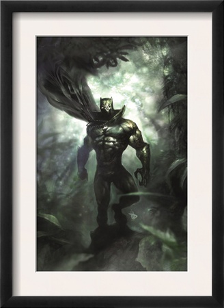 Black Panther #35 Cover: Black Panther by Dave Wilkins Pricing Limited Edition Print image