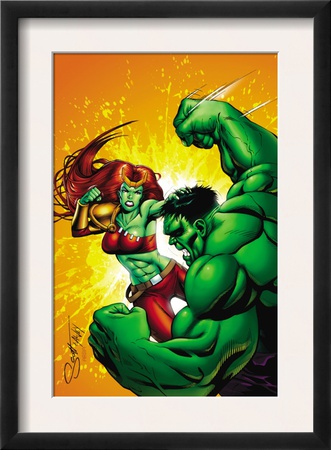 Hulk Team-Up #1: Lyra And Hulk by Steve Scott Pricing Limited Edition Print image