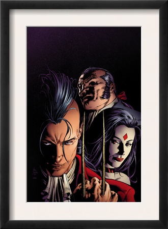 X-Men: Legacy #217 Cover: Shaw, Sebastian, Lady Sinister And Daken by Mike Deodato Jr. Pricing Limited Edition Print image