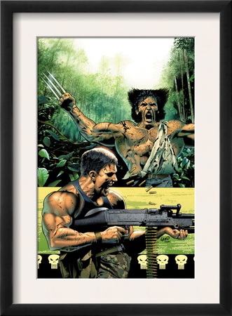 Wolverine Punisher #5 Cover: Wolverine And Punisher by Lee Weeks Pricing Limited Edition Print image