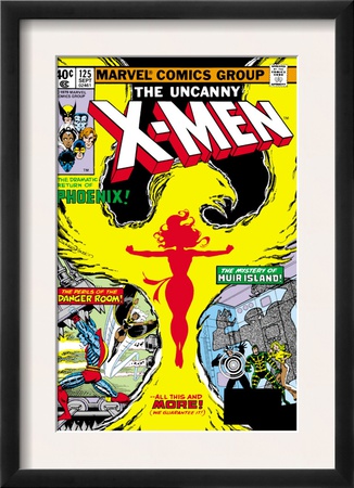Uncanny X-Men #125 Cover: Phoenix, Colossus, Storm, Madrox And Havok by John Byrne Pricing Limited Edition Print image