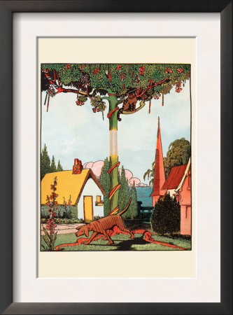 Gingerbread Dog Looking For The Cat by Eugene Field Pricing Limited Edition Print image