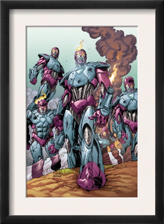 Sentinel Squad O*N*E #1 Group: Sentinel by Aaron Lopresti Pricing Limited Edition Print image