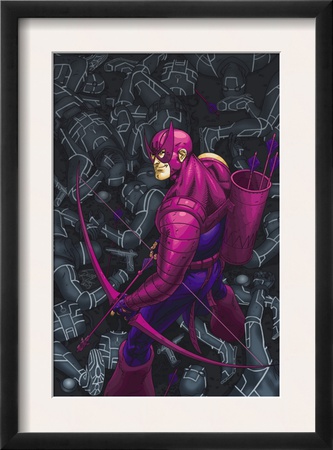 Hawkeye #7 Cover: Hawkeye by Scott Kolins Pricing Limited Edition Print image