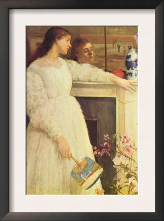 Symphony In White No. 2, Girls In White by James Abbott Mcneill Whistler Pricing Limited Edition Print image