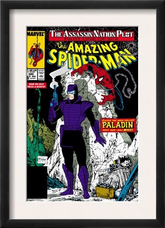 Amazing Spider-Man #320 Cover: Spider-Man And Paladin by Todd Mcfarlane Pricing Limited Edition Print image