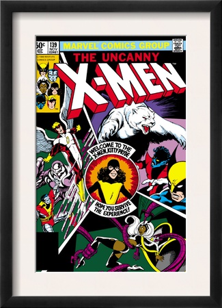 Uncanny X-Men #139 Cover: Shadowcat, Storm, Angel, Colossus, Nightcrawler, Wolverine And X-Men by John Byrne Pricing Limited Edition Print image
