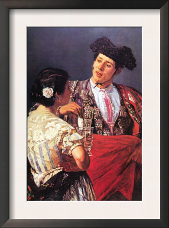 Toreador With Young Girl by Mary Cassatt Pricing Limited Edition Print image