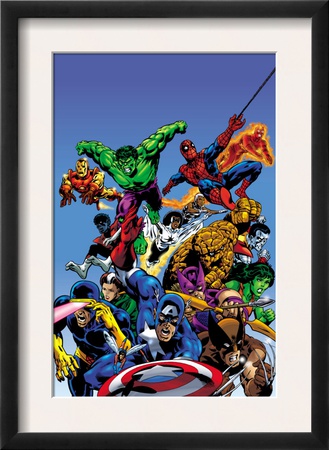 Secret Wars Cover: Captain America by Mike Zeck Pricing Limited Edition Print image
