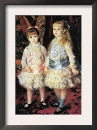The Girls Cahen D'anvers by Pierre-Auguste Renoir Pricing Limited Edition Print image