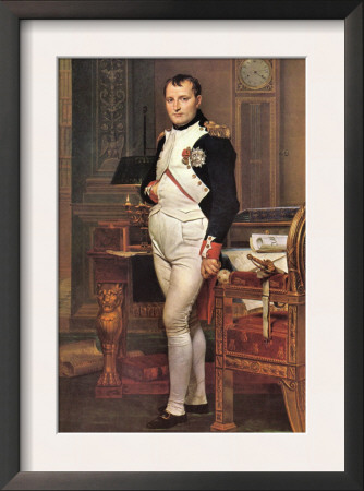 Portrait Of Napoleon In His Work Room by Jacques-Louis David Pricing Limited Edition Print image