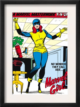 X-Men #9: Marvel Girl by Jack Kirby Pricing Limited Edition Print image