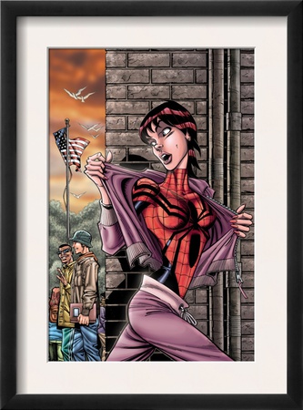 Spider-Girl #73 Cover: Spider-Girl by Ron Frenz Pricing Limited Edition Print image
